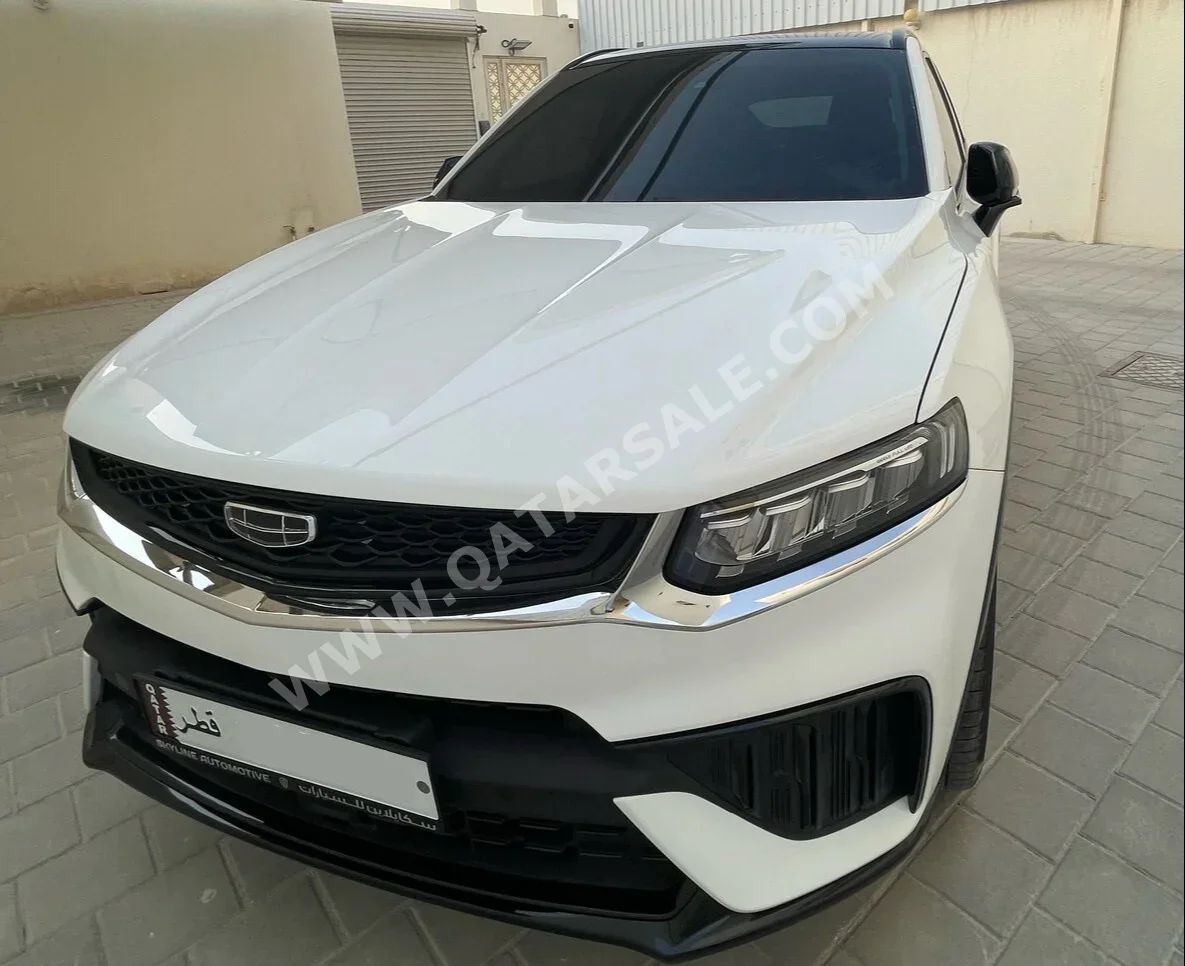 Geely  Tugella  Sport  2023  Automatic  3,400 Km  4 Cylinder  Four Wheel Drive (4WD)  Coupe / Sport  White and Green  With Warranty