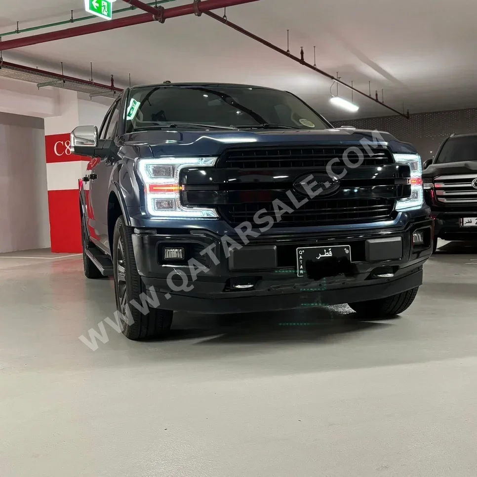 Ford  F  150 LARIAT  2020  Automatic  67٬700 Km  6 Cylinder  Four Wheel Drive (4WD)  Pick Up  Blue  With Warranty