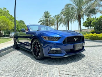 Ford  Mustang  2015  Automatic  154,000 Km  8 Cylinder  Rear Wheel Drive (RWD)  Convertible  Blue
