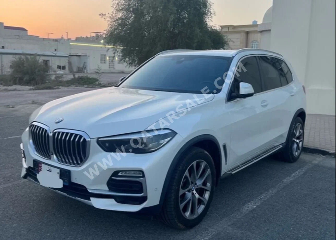 BMW  X-Series  X5  2019  Automatic  199,000 Km  6 Cylinder  Four Wheel Drive (4WD)  SUV  White  With Warranty