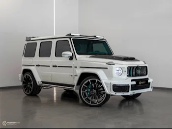 Mercedes-Benz  G-Class  700 Brabus  2021  Automatic  28,000 Km  8 Cylinder  Four Wheel Drive (4WD)  SUV  White  With Warranty