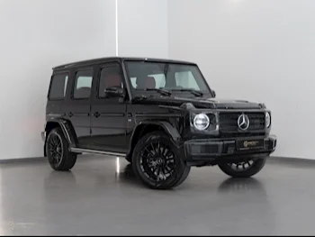 Mercedes-Benz  G-Class  500  2024  Automatic  0 Km  8 Cylinder  Four Wheel Drive (4WD)  SUV  Black  With Warranty
