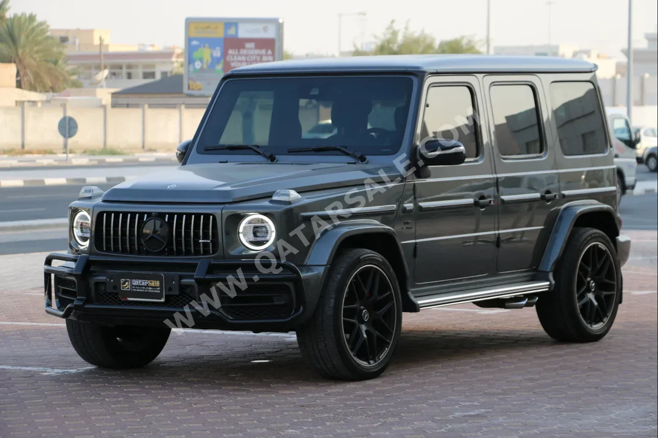 Mercedes-Benz  G-Class  63 AMG  2019  Automatic  43,000 Km  8 Cylinder  Four Wheel Drive (4WD)  SUV  Gray