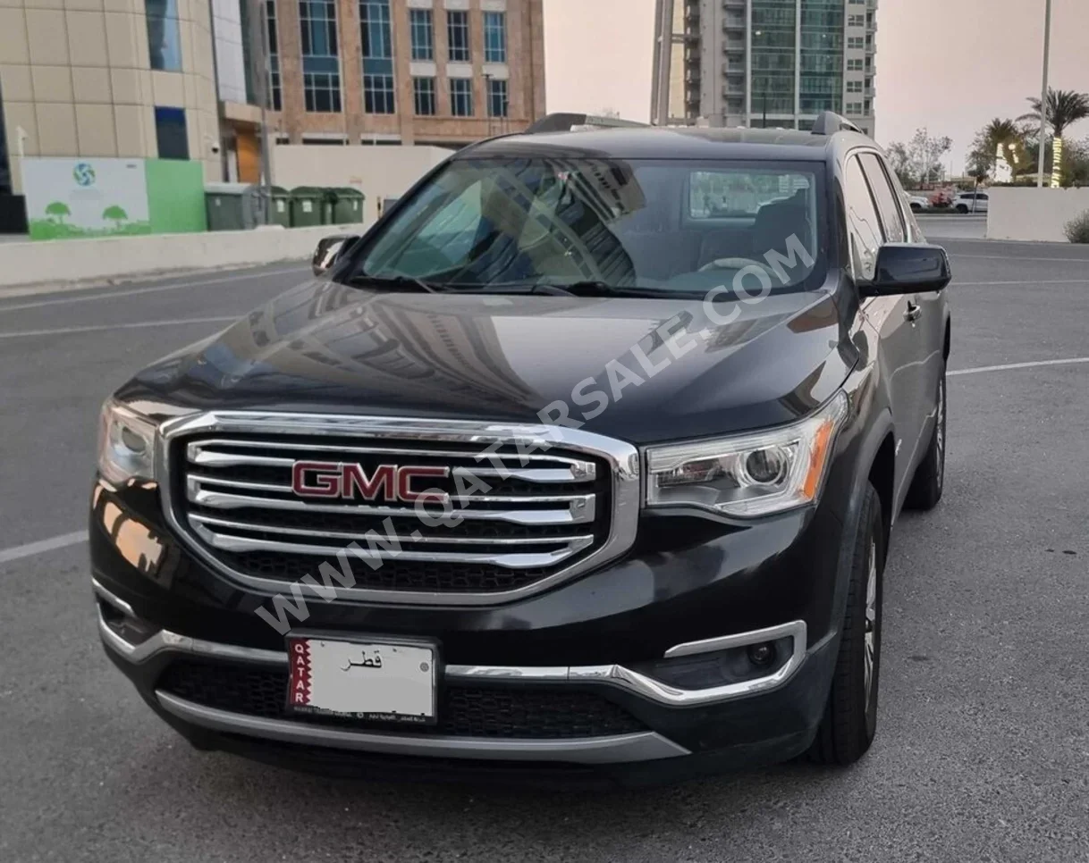 GMC  Acadia  SLE  2019  Automatic  70,800 Km  6 Cylinder  Front Wheel Drive (FWD)  SUV  Black