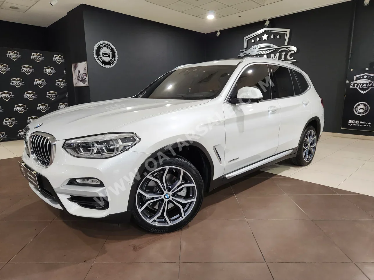 BMW  X-Series  X3  2018  Automatic  98,000 Km  6 Cylinder  All Wheel Drive (AWD)  SUV  White  With Warranty
