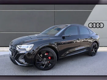 Audi  Q8  E-Tron  2024  Automatic  980 Km  0 Cylinder  All Wheel Drive (AWD)  SUV  Black  With Warranty