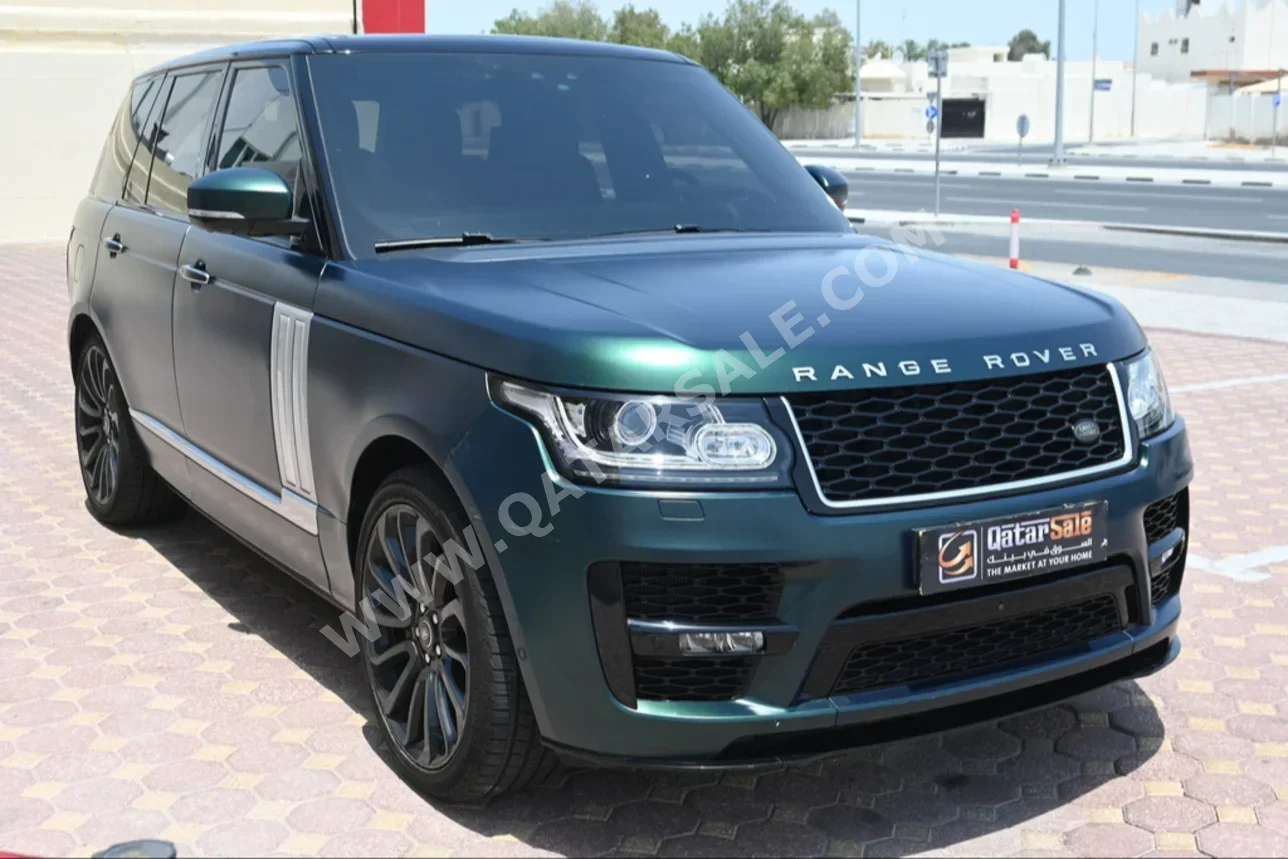 Land Rover  Range Rover  Vogue  Autobiography  2017  Automatic  194,000 Km  8 Cylinder  Four Wheel Drive (4WD)  SUV  Green
