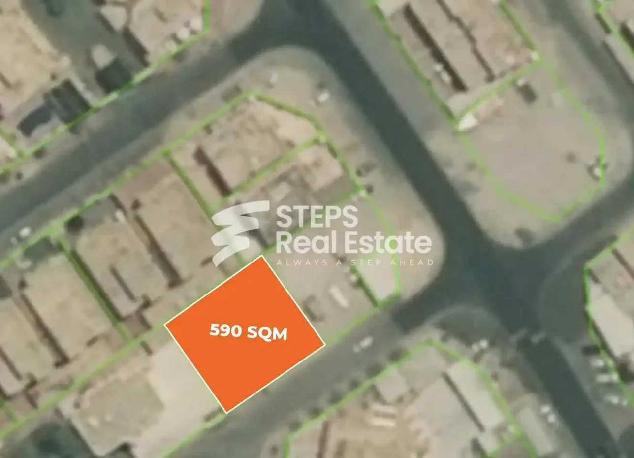 اراضي للبيع في الريان  - مريخ  -المساحة 590 متر مربع