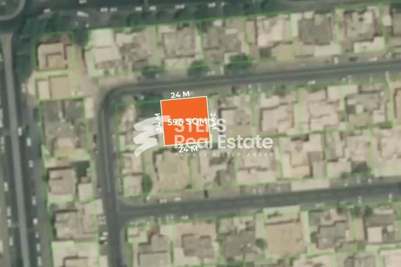 Lands For Sale in Doha  - Madinat Khalifa South  -Area Size 596 Square Meter