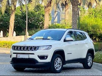Jeep  Compass  longitude  2020  Automatic  38,000 Km  4 Cylinder  Four Wheel Drive (4WD)  SUV  White