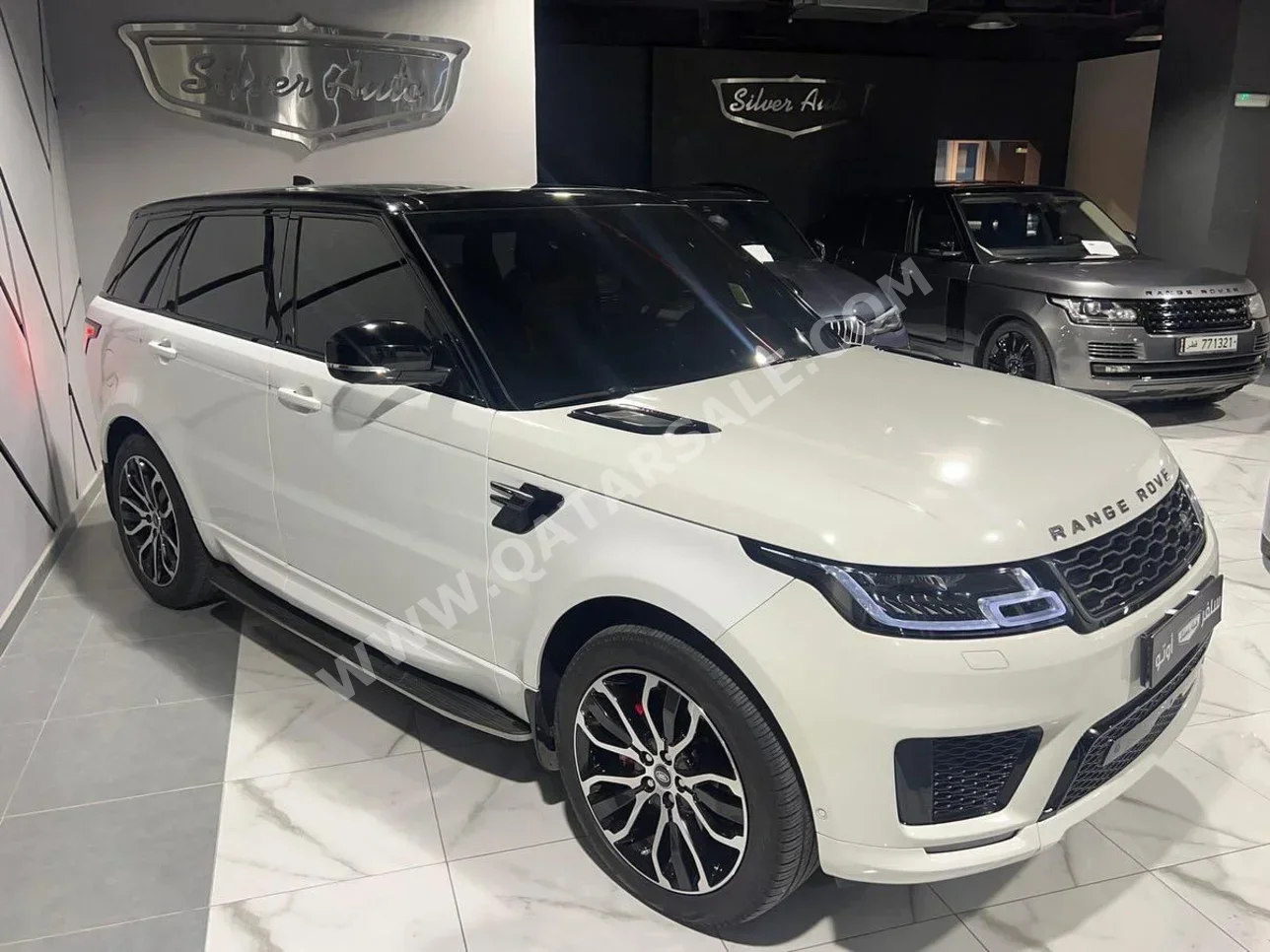 Land Rover  Range Rover  Sport Super charged  2021  Automatic  36,000 Km  8 Cylinder  Four Wheel Drive (4WD)  SUV  White  With Warranty