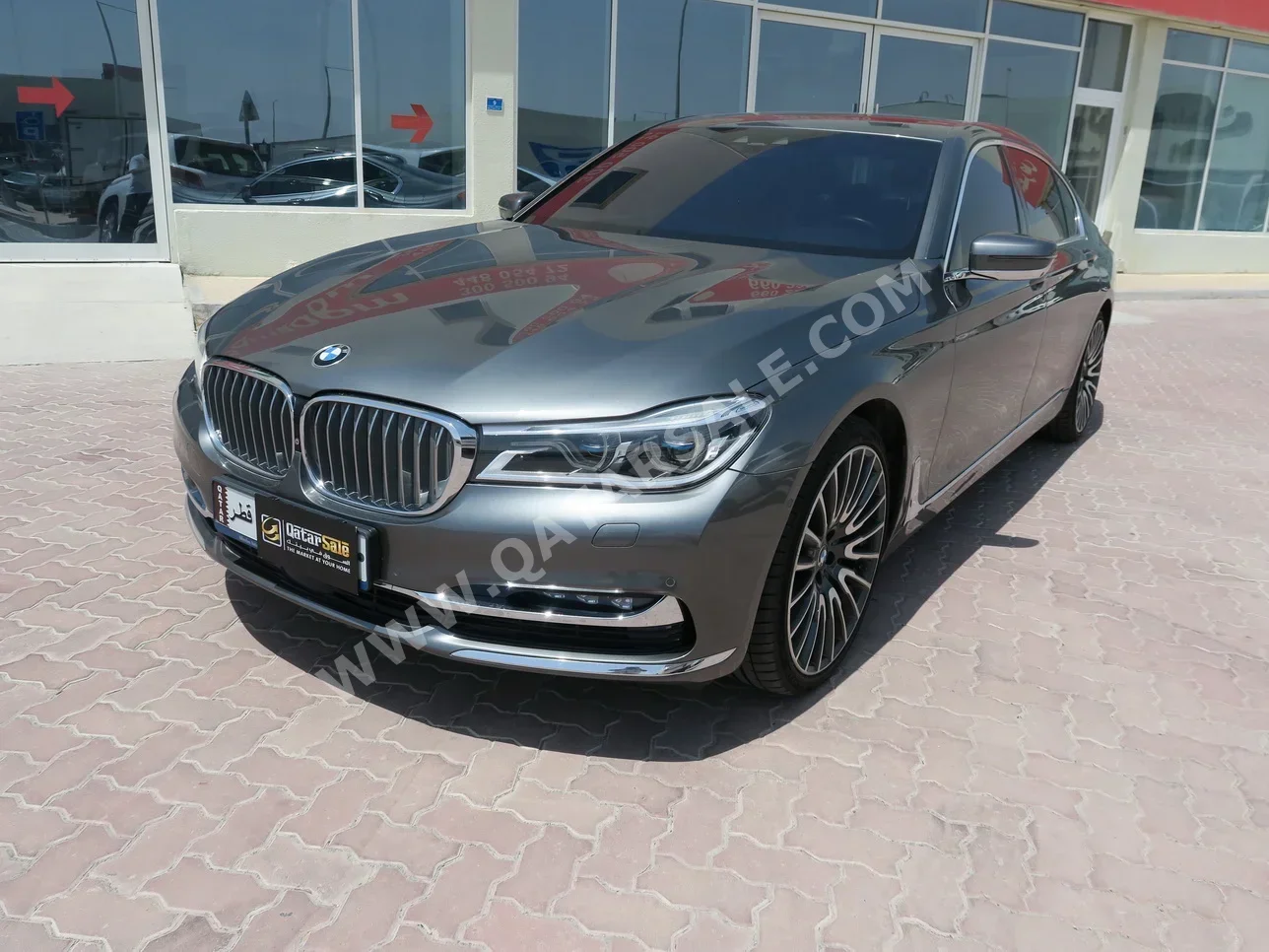BMW  7-Series  750 Li  2016  Automatic  41,000 Km  8 Cylinder  Rear Wheel Drive (RWD)  Sedan  Gray
