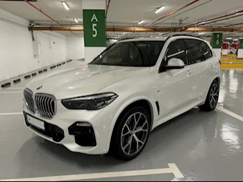 BMW  X-Series  X5  2019  Automatic  81,000 Km  6 Cylinder  Four Wheel Drive (4WD)  SUV  White