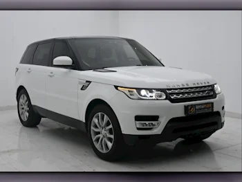 Land Rover  Range Rover  Sport Super charged  2017  Automatic  65,000 Km  6 Cylinder  Four Wheel Drive (4WD)  SUV  White