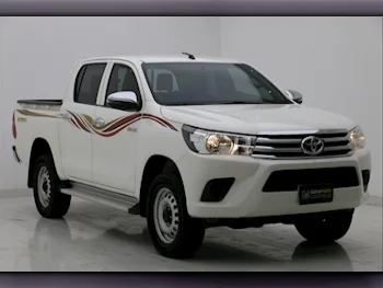  Toyota  Hilux  2021  Automatic  140,000 Km  4 Cylinder  Four Wheel Drive (4WD)  Pick Up  White  With Warranty