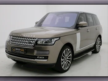 Land Rover  Range Rover  Vogue SE Super charged  2016  Automatic  145,000 Km  8 Cylinder  Four Wheel Drive (4WD)  SUV  Brown