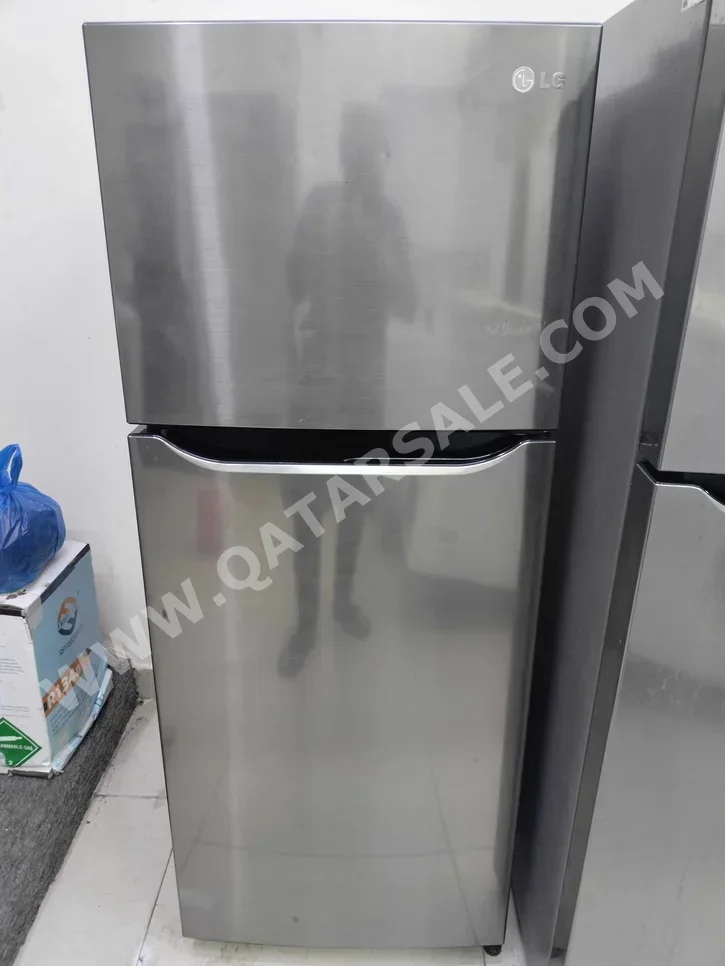 LG  Top Freezer Refrigerator  - Black