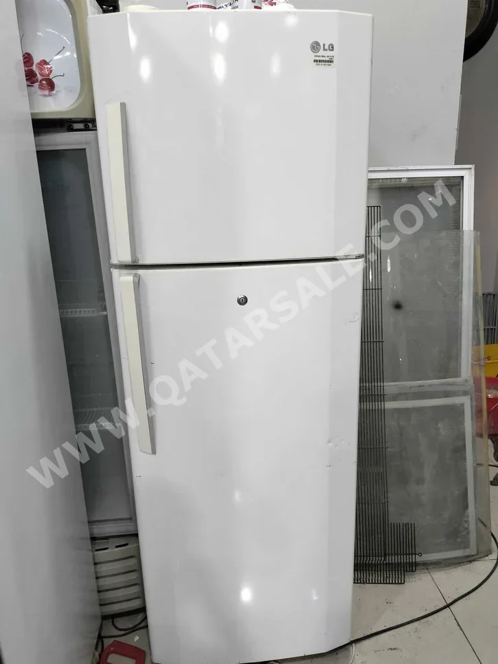 LG  Top Freezer Refrigerator  - White