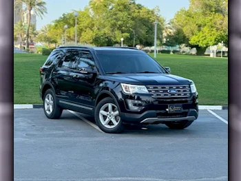 Ford  Explorer  XLT  2017  Automatic  37,000 Km  6 Cylinder  Four Wheel Drive (4WD)  SUV  Black