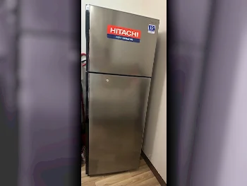 HITACHI  Top Freezer Refrigerator  - Gray