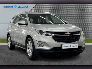 Chevrolet  Equinox  LT  2019  Automatic  53,623 Km  4 Cylinder  Front Wheel Drive (FWD)  SUV  Silver