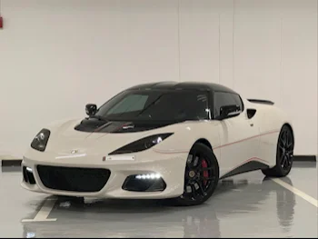 Lotus  Evora  410  2019  Automatic  43,000 Km  6 Cylinder  Rear Wheel Drive (RWD)  Coupe / Sport  White