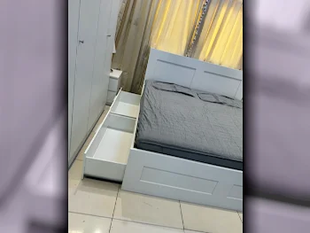 Beds - IKEA  - King  - White