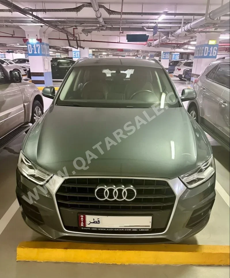 Audi  Q3  3.0 TFSI  2018  Automatic  31,246 Km  4 Cylinder  Front Wheel Drive (FWD)  SUV  Gray