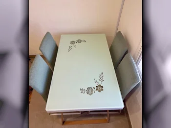 Dining Table with Chairs  - Green