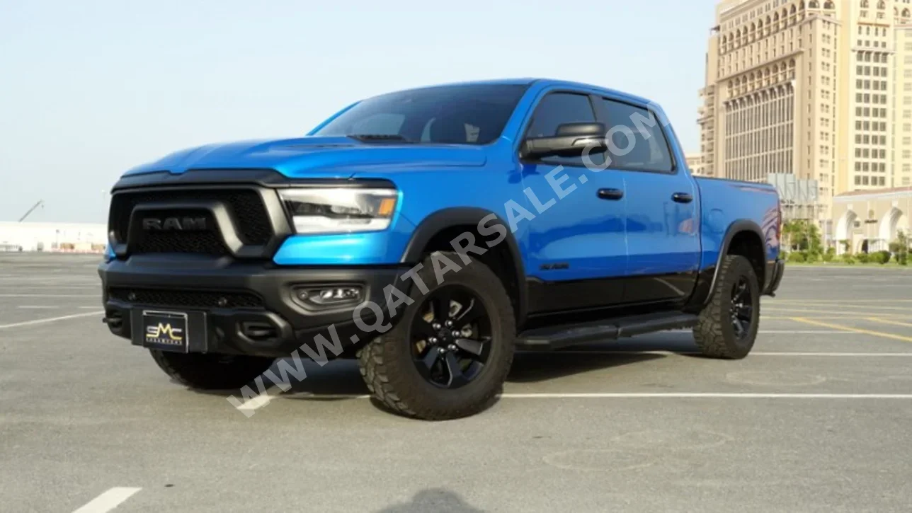 Dodge  Ram  Rebel  2023  Automatic  31,000 Km  8 Cylinder  Four Wheel Drive (4WD)  Pick Up  Blue  With Warranty
