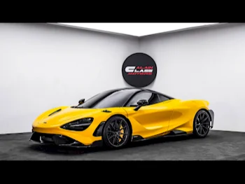 Mclaren  765 LT  2021  Automatic  1,380 Km  8 Cylinder  Rear Wheel Drive (RWD)  Coupe / Sport  Yellow