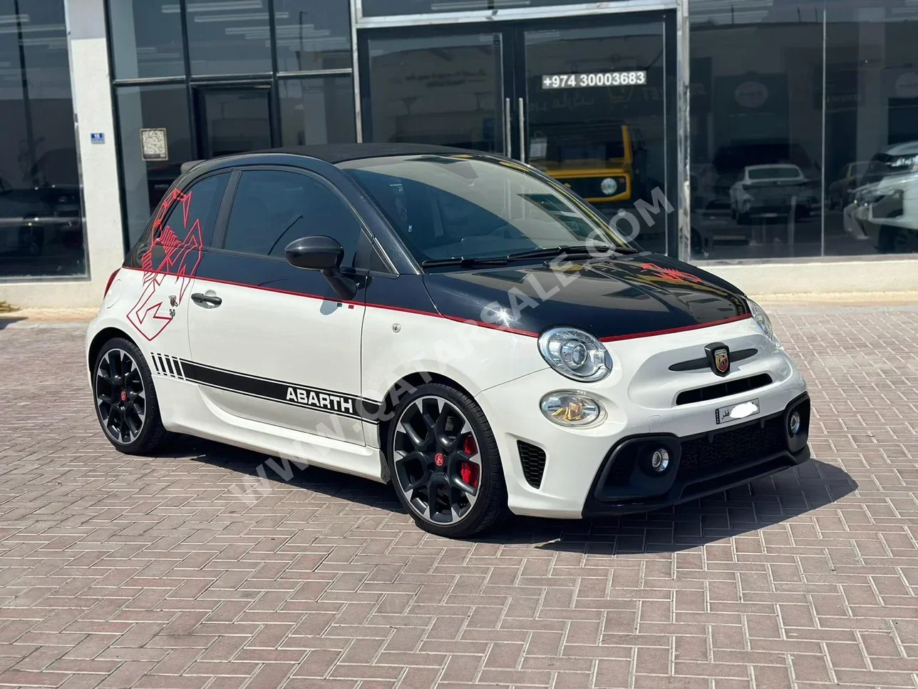 Fiat  595  Abarth  2020  Automatic  76,000 Km  4 Cylinder  Front Wheel Drive (FWD)  Hatchback  White
