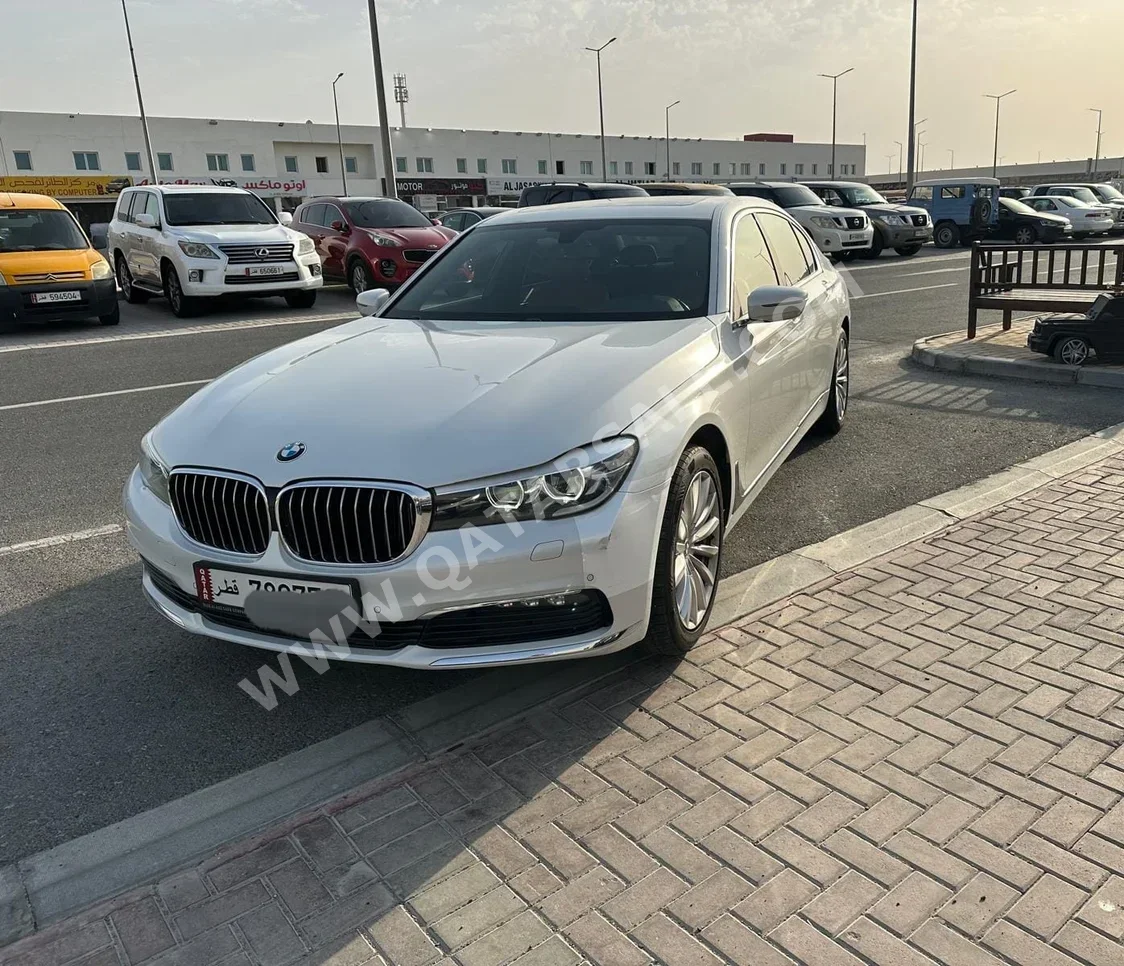 BMW  7-Series  730 Li  2019  Automatic  96,000 Km  6 Cylinder  Rear Wheel Drive (RWD)  Sedan  White