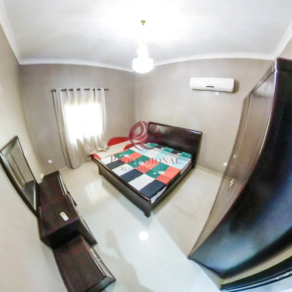1 غرف نوم  شقة  للايجار  في الريان -  معيذر  مفروشة بالكامل