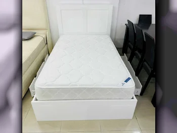 Beds - Home Center  - Single  - White