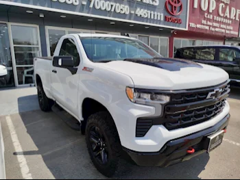 Chevrolet  Silverado  Trail Boss  2023  Automatic  8٬000 Km  8 Cylinder  Four Wheel Drive (4WD)  Pick Up  White  With Warranty