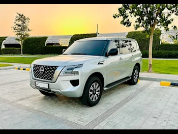 Nissan  Patrol  XE  2023  Automatic  10,000 Km  6 Cylinder  Four Wheel Drive (4WD)  SUV  Silver  With Warranty