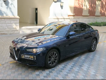 Alfa Romeo  GIULIA  2022  Automatic  39,000 Km  4 Cylinder  Rear Wheel Drive (RWD)  Sedan  Dark Blue  With Warranty