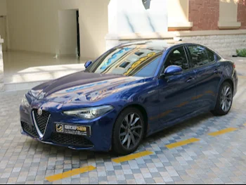 Alfa Romeo  GIULIA  2021  Automatic  48,000 Km  4 Cylinder  Rear Wheel Drive (RWD)  Sedan  Blue  With Warranty