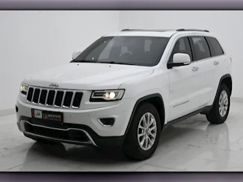 Jeep  Grand Cherokee  Limited  2014  Automatic  105,000 Km  6 Cylinder  Four Wheel Drive (4WD)  SUV  White