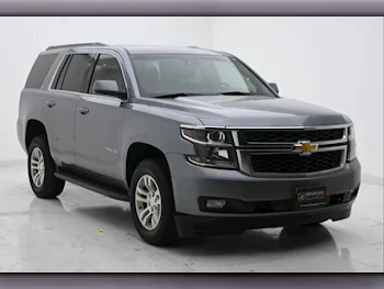  Chevrolet  Tahoe  2018  Automatic  195,000 Km  8 Cylinder  Four Wheel Drive (4WD)  SUV  Gray  With Warranty