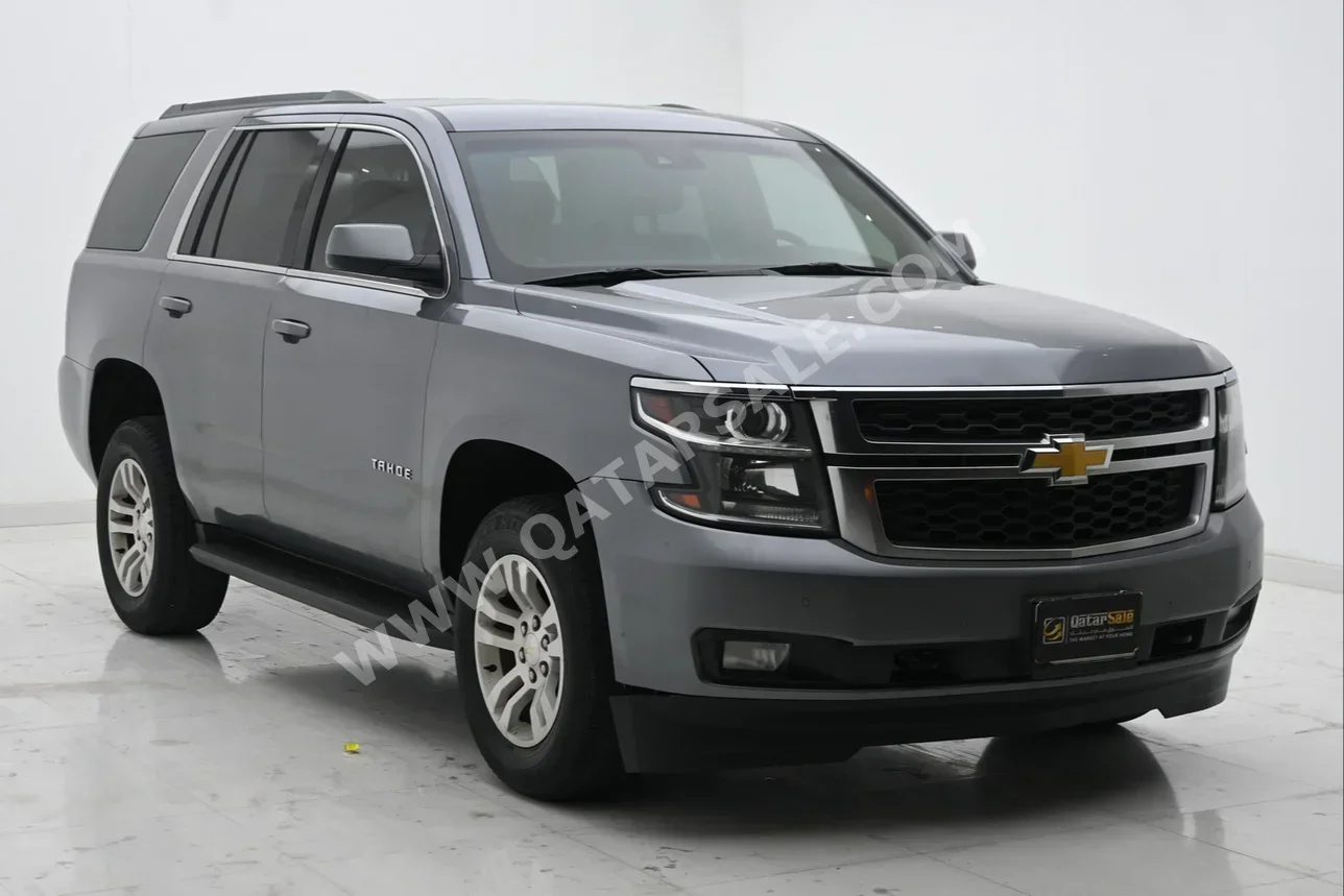 Chevrolet  Tahoe  2018  Automatic  195,000 Km  8 Cylinder  Four Wheel Drive (4WD)  SUV  Gray