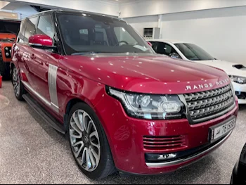 Land Rover  Range Rover  Vogue Super charged  2016  Automatic  110,000 Km  8 Cylinder  Four Wheel Drive (4WD)  SUV  Red