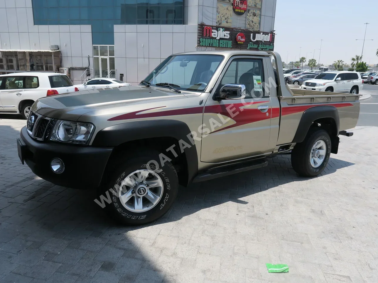 Nissan  Patrol  Pickup  2021  Manual  0 Km  6 Cylinder  Four Wheel Drive (4WD)  Pick Up  Gold  With Warranty