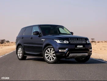Land Rover  Range Rover  Sport HSE  2014  Automatic  163,000 Km  6 Cylinder  All Wheel Drive (AWD)  SUV  Blue