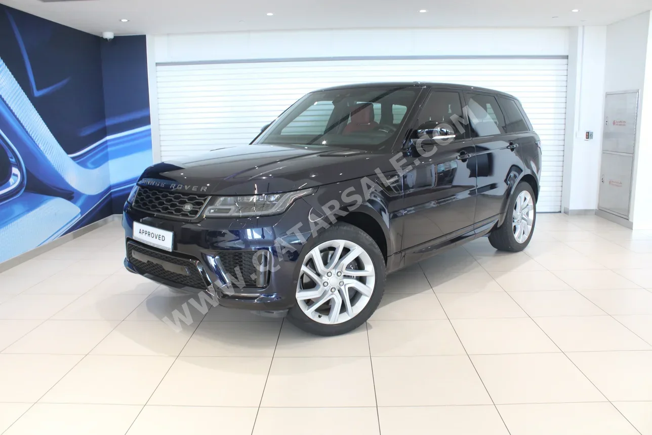 Land Rover  Range Rover  Sport HSE  2022  Automatic  55,000 Km  6 Cylinder  Four Wheel Drive (4WD)  SUV  Black  With Warranty