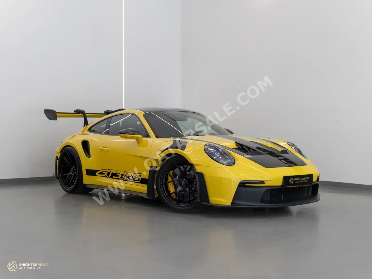 Porsche  911  GT3 RS-Weissach Package  2023  Automatic  2,950 Km  6 Cylinder  Rear Wheel Drive (RWD)  Coupe / Sport  Yellow  With Warranty
