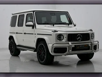 Mercedes-Benz  G-Class  63 AMG  2019  Automatic  49,000 Km  8 Cylinder  Four Wheel Drive (4WD)  SUV  White
