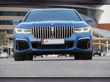 BMW  7-Series  740 Li  2020  Automatic  57,000 Km  6 Cylinder  Rear Wheel Drive (RWD)  Sedan  Blue  With Warranty