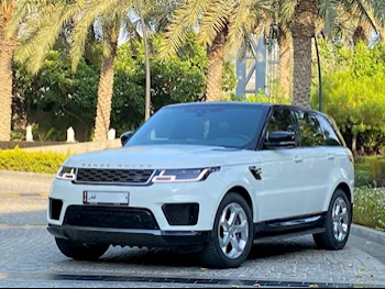 Land Rover  Range Rover  Sport HSE  2018  Automatic  110,000 Km  6 Cylinder  Four Wheel Drive (4WD)  SUV  White